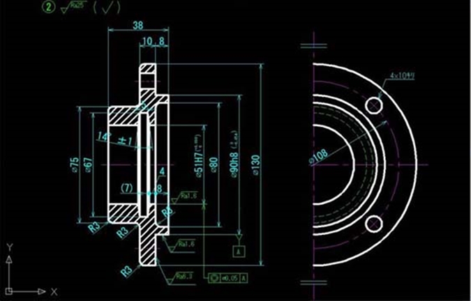 2d Cadとは 機械設計のcad図面ってどんなもの メカ設計のツボ